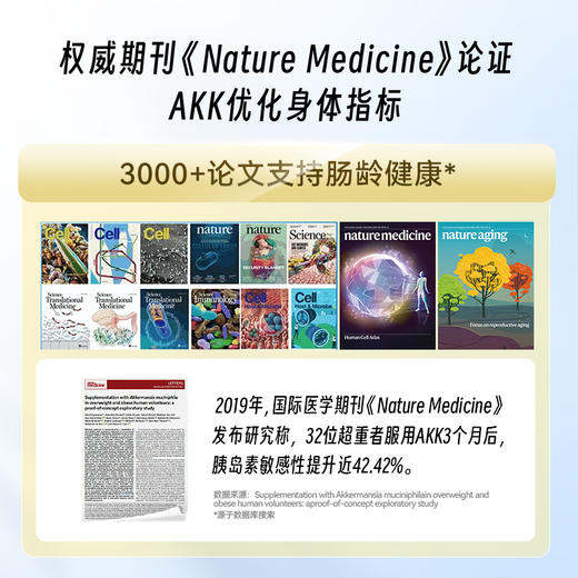 Timeshop肠倍轻 · AKK益生菌胶囊 60粒｜保税 商品图2