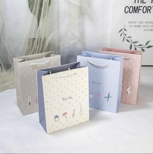 纸质手提袋小号190×145×100mm礼品袋 商品图3