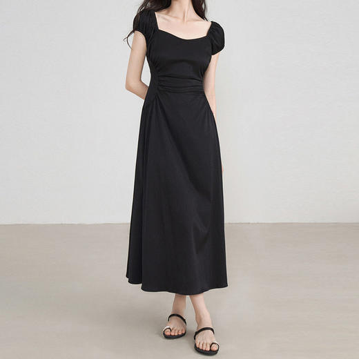 馥迦优雅赫本风显瘦连衣裙 商品图3