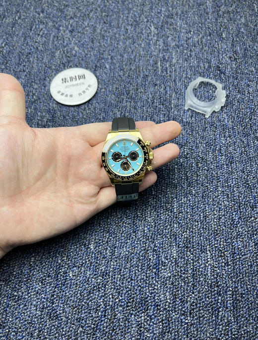 劳力士新款 APS包边迪通拿配重版 APS迪通拿蒂芙尼蓝配重 重量150克+ 丹东4131机 商品图8