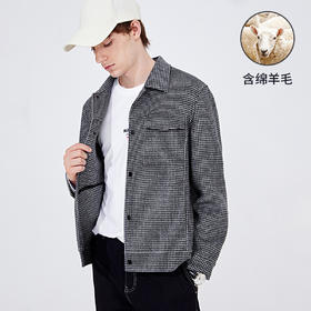 纳维凯尔Navigare意大利小帆船 冬季亲肤保暖男士呢夹克外套 1331413510