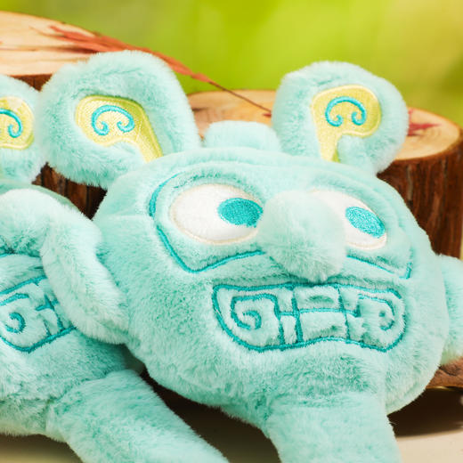 双面神人毛绒手持镜 商品图3