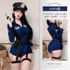 霏慕FBI麻辣教官包臀连体衣情趣内衣性感露胸套装制服6393 商品缩略图5
