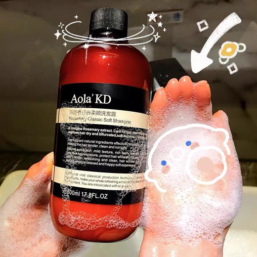 洗沐套装迷迭香经典柔顺洗发水清爽控油沐浴露发膜大瓶持久留香 商品图3