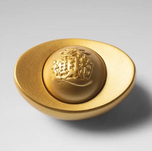 朱炳仁铜 招财进宝元宝-3 商品图0