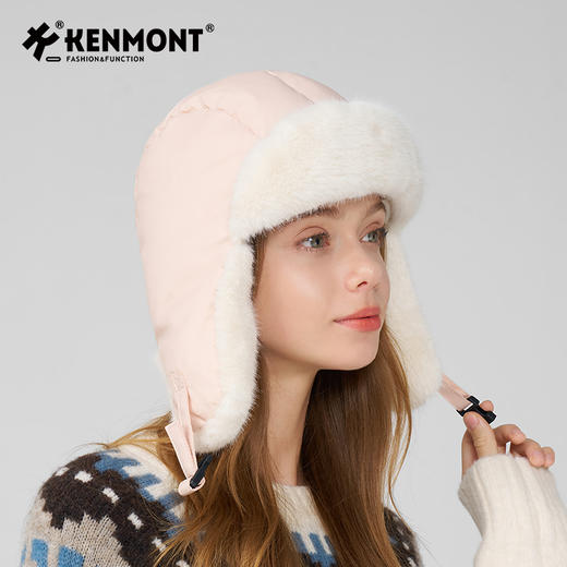 卡蒙易收纳两戴白鹅绒轻便防泼水羽绒护耳帽KM-5281 商品图9