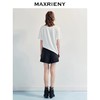 3件8折MAXRIENY2025夏季新款百搭圆领T恤蝴蝶仙子上衣白色简约经(货号:MF86TS001) 商品缩略图3