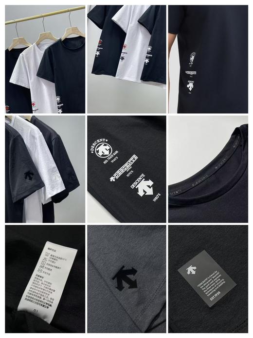 点此购买 迪桑特夏季经典款丝光棉小标男士速干短袖T恤 ly 319208 商品图10