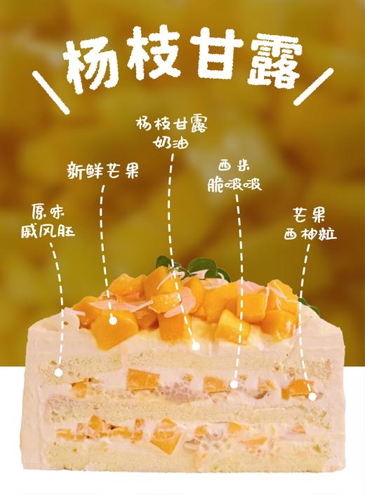 【杨枝甘露流心】注意！注意！这是一款属于夏天的蛋糕，是吃一口就会心情很好的甜品~ 商品图2