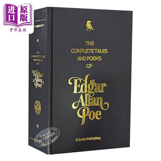 【中商原版】爱伦坡全集 刷边精装版 The Complete Tales and Poems of Edgar Allan Poe 英文原版 Edgar Allan Poe 经典文学 商品图1