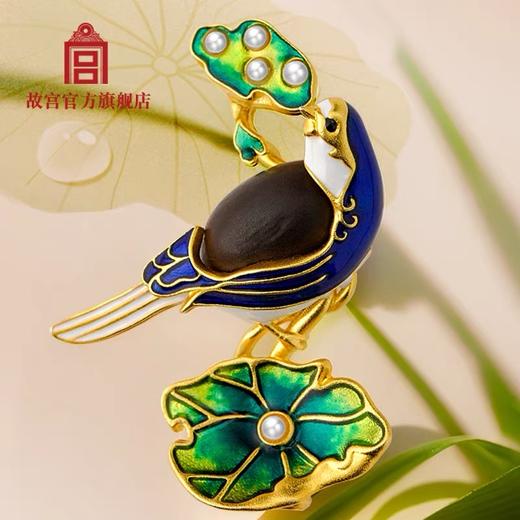 清荷飞鸟胸针 商品图0
