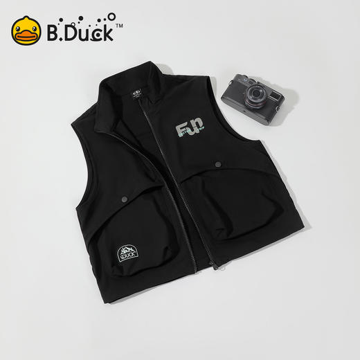 bduck小黄鸭童装夏季休闲马甲110-165 BAF2613603 商品图1