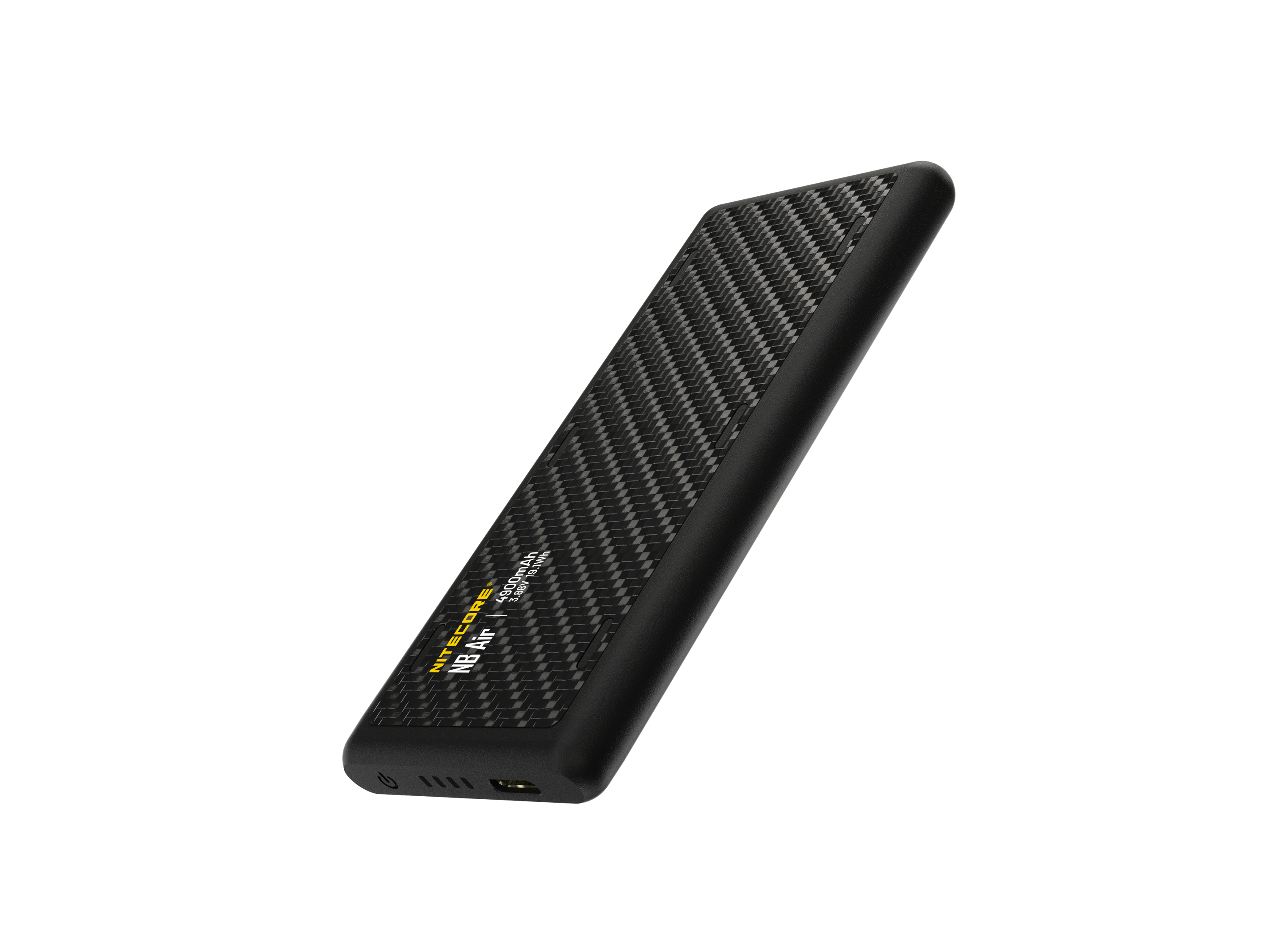 NITECORE奈特科尔NB air碳纤维充电宝4900毫安越野跑赛事强装搭配