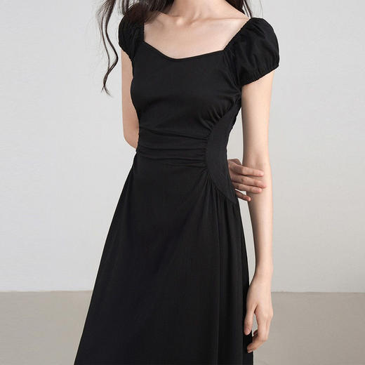 馥迦优雅赫本风显瘦连衣裙 商品图4