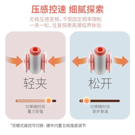 轻喃丨夹腿神器——压感吮吸跳蛋（APP远程遥控、脉冲吮吸） 商品图4