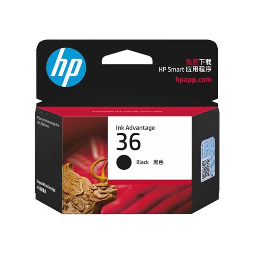 惠普（HP）原装36黑色墨盒彩色墨水盒适用deskjet2388 2385 2389 2386 1288 1285 1286 1289打印机 商品图1