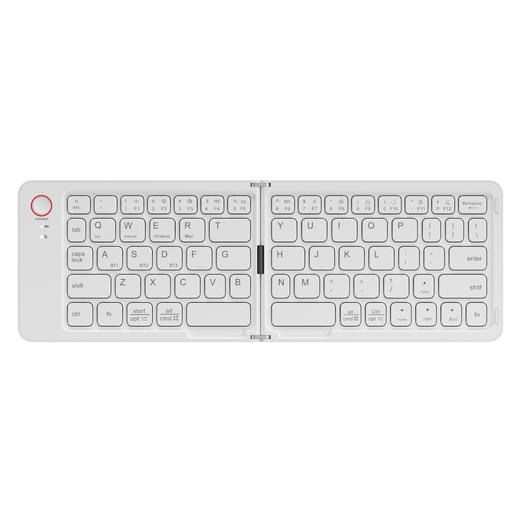 【无线折叠蓝牙键盘，便携迷你设计】新品上市无线折叠蓝牙键盘 笔记本电脑手机办公 迷你便携小键盘-QQ 商品图8