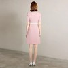 IWY/粉色小香风短袖连衣裙女夏季新款时尚气质商务主持人上镜正装Q1327 商品缩略图4
