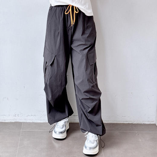 时尚松紧抽绳速干工装裤 商品图1