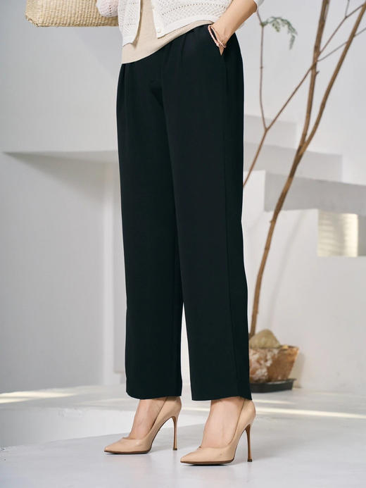 女士真丝小脚裤 商品图2