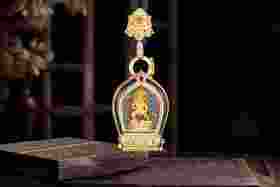 黑财尊吊坠（镀18k金）