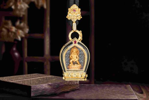 黑财尊吊坠（镀18k金） 商品图0