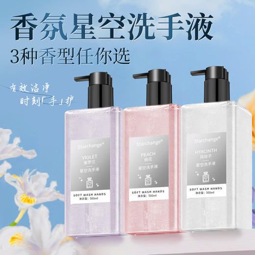 星空洗手液香氛抑菌泡沫洗手液酒店家用不伤手洗手液持久留香 商品图0