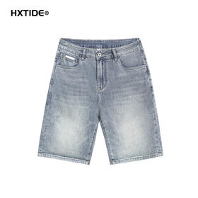 【新品上新】HX 夏季水洗牛仔合体五分裤S207522063101