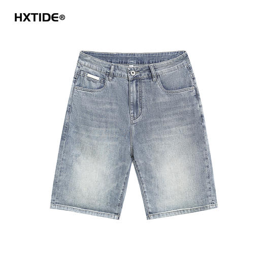 【新品上新】HX 夏季水洗牛仔合体五分裤S207522063101 商品图0