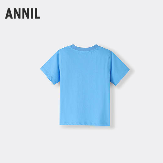 【实体店同款】男童圆领短袖针织衫夏季新款安奈儿童装EB521221 商品图1