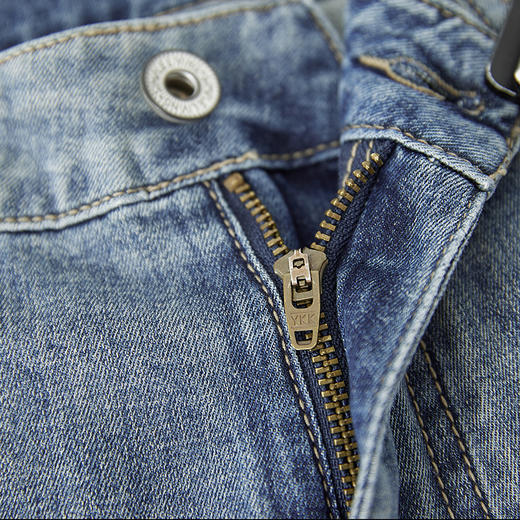 【新品上新】HX 夏季水洗牛仔合体五分裤S207522063101 商品图5