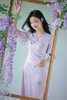 逸红颜明月优选#轻奢非遗花罗连衣裙「紫藤」优雅清浅显瘦小A摆，​好美的紫藤仙子裙~~ 商品缩略图7