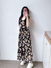 波西米亚度假印花吊带连衣裙女 商品缩略图1