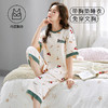 夏季短袖七分裤睡衣女卡通薄款可爱带胸垫家居服可外穿套装 商品缩略图2