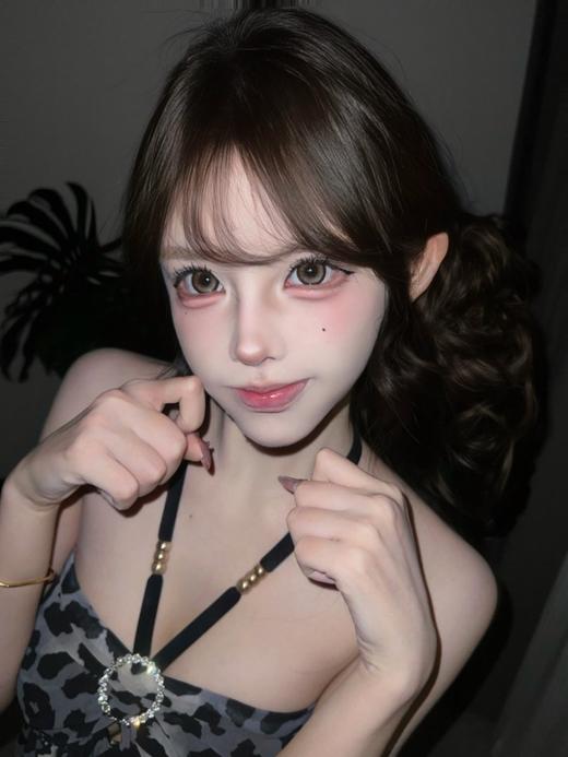 【大直径半年抛】SUPERBIGCON-海口落日 棕-14.5mm【半年抛0-800度 无525/575】 商品图1