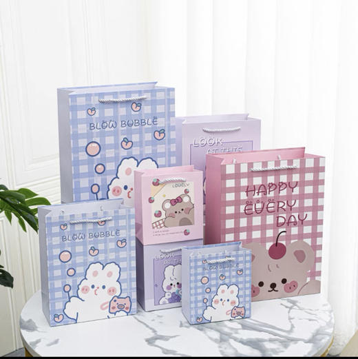 纸质手提袋小号190×145×100mm礼品袋 商品图2