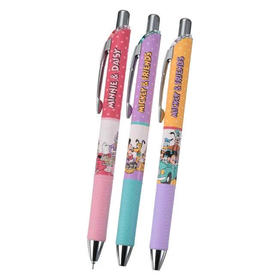 日本派通Pentel东京迪士尼限定款中性笔套装公主系列维尼熊奇奇蒂蒂