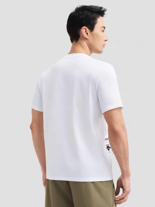 点此购买 迪桑特夏季经典款丝光棉小标男士速干短袖T恤 ly 319208 商品图7