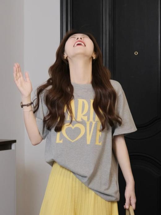 【百图lulu定制】【星芒T恤】宽松舒适 休闲短袖T恤 商品图1