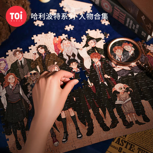 TOI图益哈利波特拼图成人1000片平面高难度手工玩具照片墙人物合集 商品图1