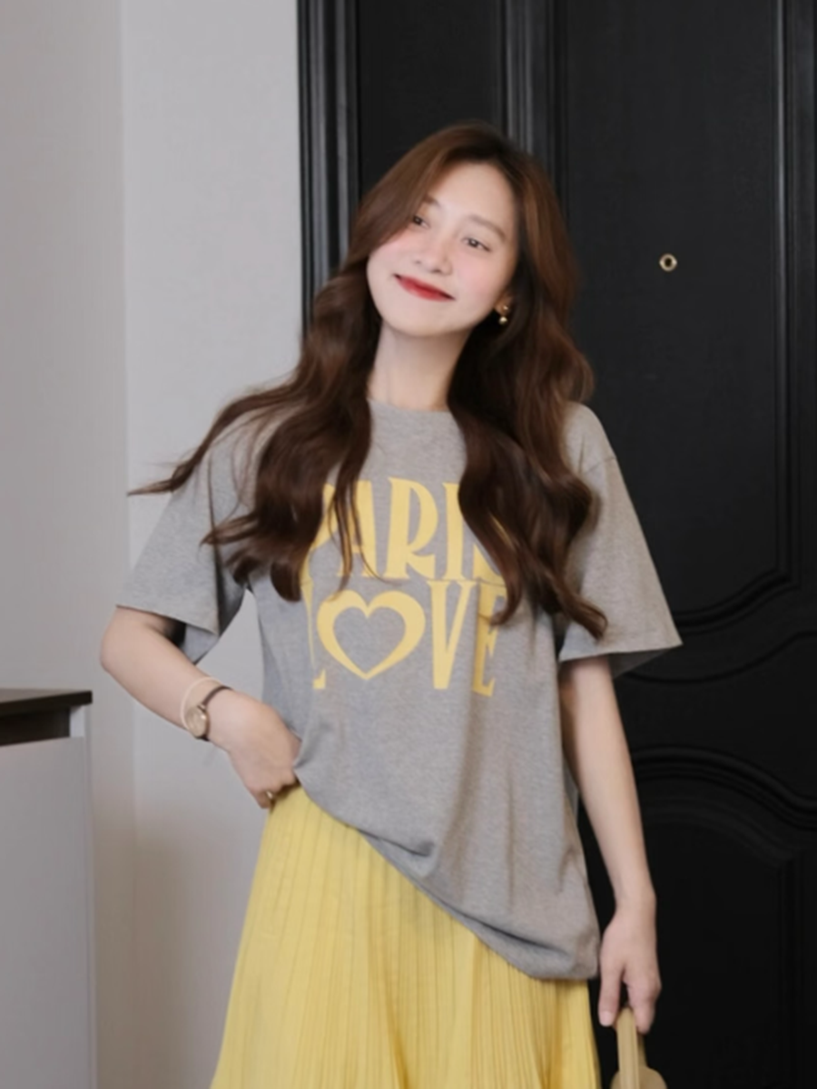 【百图lulu定制】【星芒T恤】宽松舒适 休闲短袖T恤