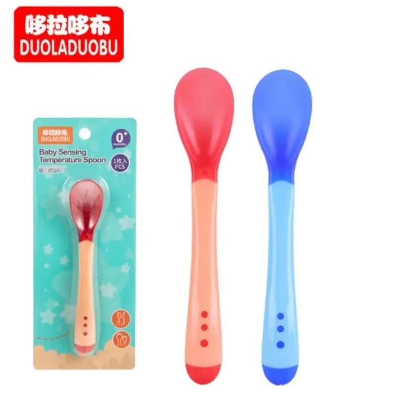 哆拉哆布 婴儿感温软勺6016