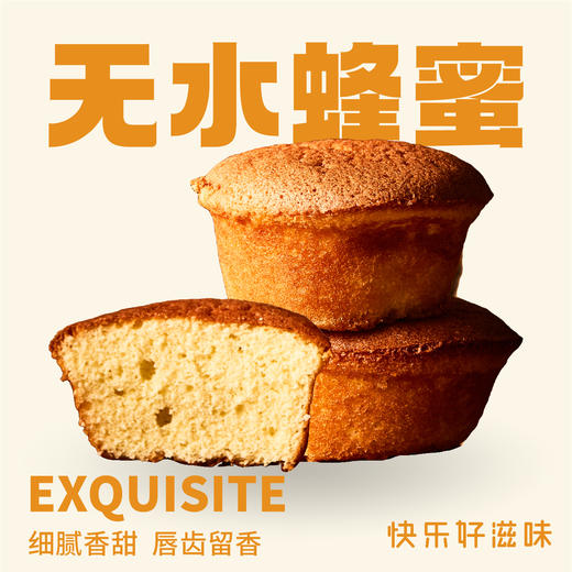 【蜂蜜无水蛋糕(新)】简约而不简单的鸡蛋糕 商品图0