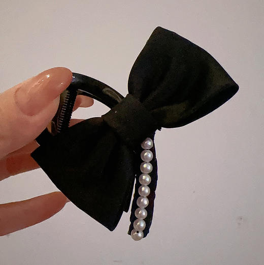 甄珠贝 天然珍珠发夹/发箍/抓夹 展馆新品特供渠道货 全手工钉珠，质感满满 商品图13