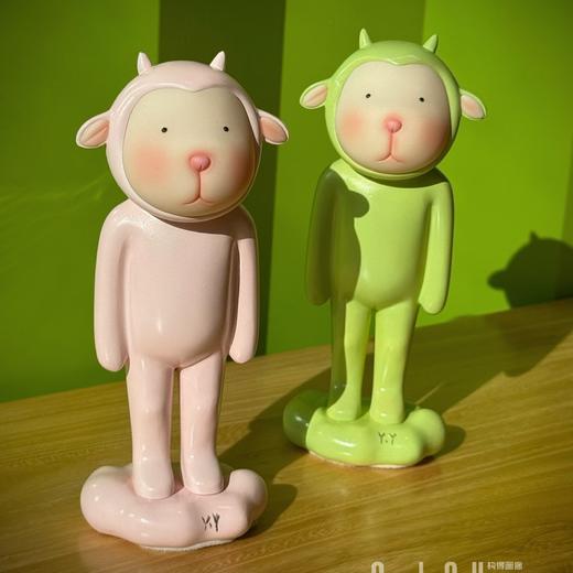 杨媛媛《小小羊》雕塑 商品图4