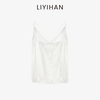 LIYIHAN  25夏醋酸细绳吊带小衫白色缎面内搭背心百搭舒适 商品缩略图4