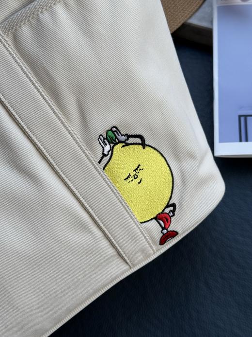 点此购买 lulu露露柠檬图案帆布包 xj 319241 商品图5