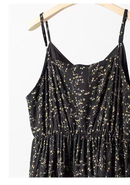 超值购【诗铭洛可】XCY805连衣裙碎花吊带大码显瘦中长裙C3-2/B16-1/B16-2 商品图1