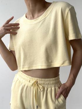 WT｜运动套装 [ 浅黄 ]