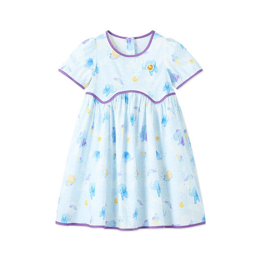 bduck小黄鸭童装夏季休闲连衣裙90-130 BYF2680906 商品图3